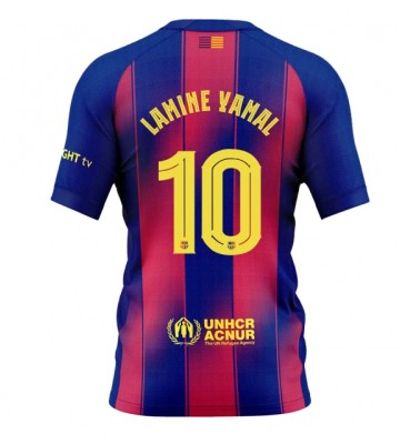 Barcelona Lamine Yamal #10 Replica Home Stadium Shirt 2025-26 Short Sleeve